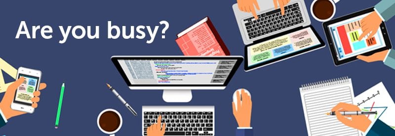 5 Things to Do When You are Crazy Busy