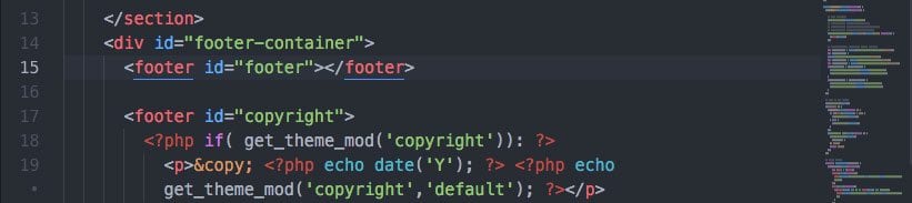 A screenshot of Auto Close HTML in Atom text editor