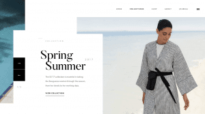 An example of asymmetric design