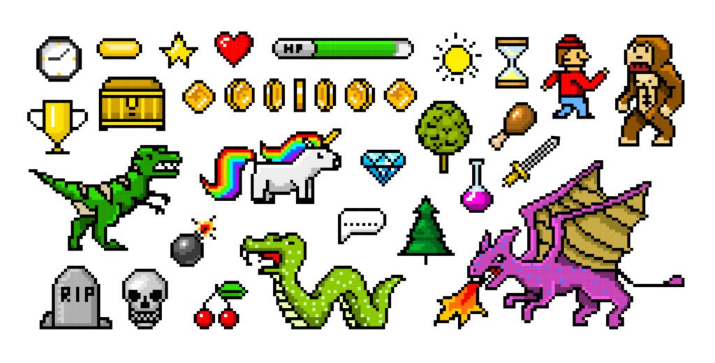 pixel icons